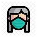Woman Facemask  Icône