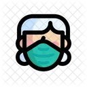 Woman Facemask  Icône