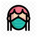 Woman Facemask  Icône