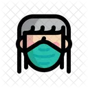 Woman Facemask  Icône