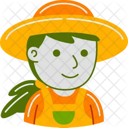 Woman farmer  Icon