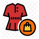 Outfit Clothing Shopping Bag Icon