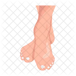 Woman Feet  Icon