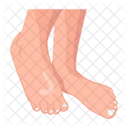 Woman Feet  Icon