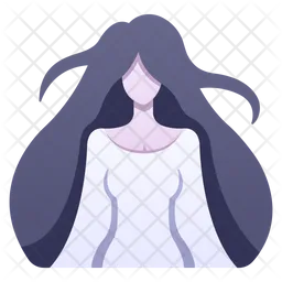 Woman Ghost  Icon