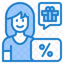 Woman Gift  Icon