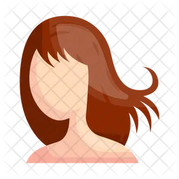 Woman hairs  Icon