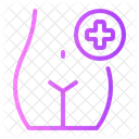 Woman Health Vagina Gynecology 아이콘