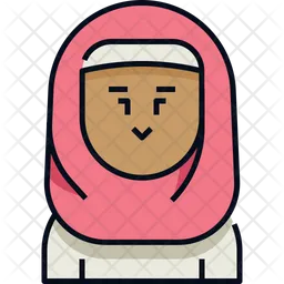 Woman hijab  Icon
