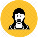 Telemarketer Woman Streamline Kameleon Icon