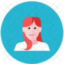 Urban Woman Streamline Kameleon Icon