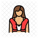 Woman Redneck Country Icon