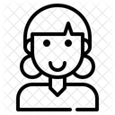 Woman Cute Girl Icon