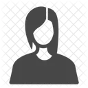 Woman Trainee Account Icon