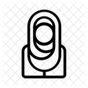 Woman Islam Hajj Icon