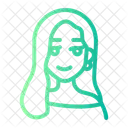 Woman Hairstyle Hair Icon