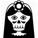 Woman Glyph People Avatar Icon