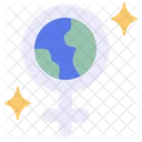 Flat Womens Day 아이콘