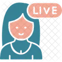 Woman Live Girl Icono