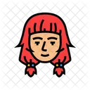 Woman Otaku Avatar Icon