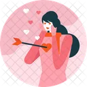 Woman in love  Icon