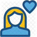 Woman In Love  Icon