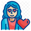 Woman In Love  Icon