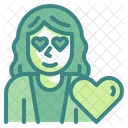 Woman In Love  Icon