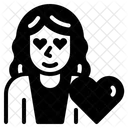 Woman In Love  Icon