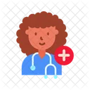 Woman In Medicine  Icon