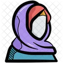 Woman Islamic Avatar  Icon