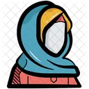 Woman Islamic Avatar  アイコン