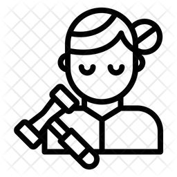 Woman Judgement Icon