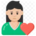 Female Love Woman Love Woman In Love Icon