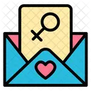 Woman Message Chatting Message Icon