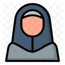 Woman Moslem Avatar Arabic Icon