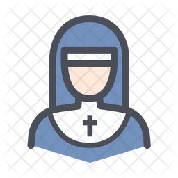 Woman Nun  Icon