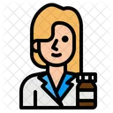 Woman Pharmacist Pharmacist Woman Icon