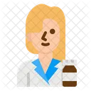 Woman Pharmacist  Icon