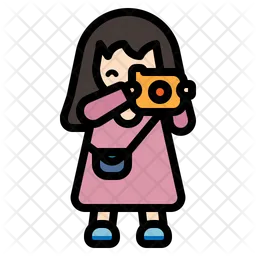 Woman Photographer  Icon