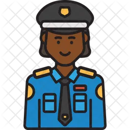 Woman Police  Icon