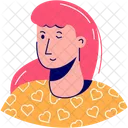 Woman Female Young Icon