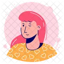 Woman Female Young Icon