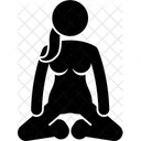 Woman posing  Icon