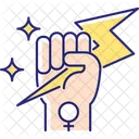 Woman power  アイコン