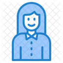 Teacher Woman Student Icon