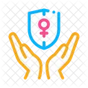 Protection Female Sex Icon