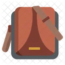 Woman Purse Shoulder Bag Pouch Icon
