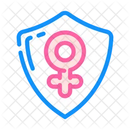Woman Safety  Icon
