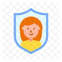 Woman Security  Icon